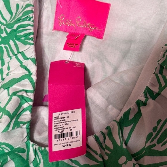 Lilly Pulitzer Ritamarie Ruffle Dress NWT - Picture 6 of 10